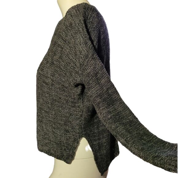 Mossimo Knit V Neck Sweater XLong Skinny arms Small Gray - Picture 3 of 7